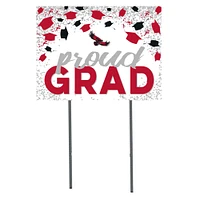 Saint Joseph's Hawks  18" x 24" Proud Grad Yard Sign