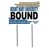 White Mount Mary Blue Angels 18" x 24" Bound Yard Sign