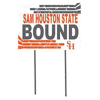 White Sam Houston State Bearcats 18" x 24" Bound Yard Sign