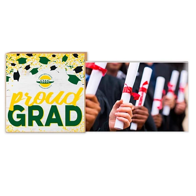 White Golden West College 5" x 10.5" Proud Grad Floating Frame