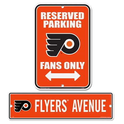 Philadelphia Flyers Parking & Street Sign Set