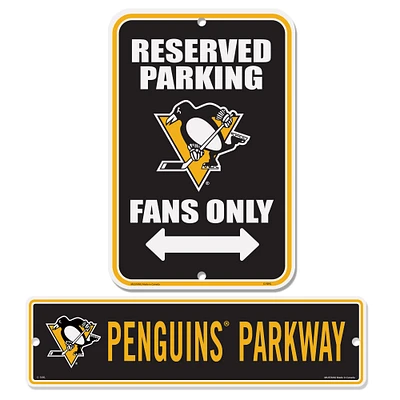 Pittsburgh Penguins Parking & Street Sign Set
