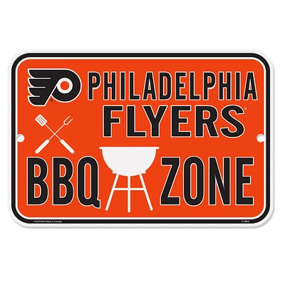 Philadelphia Flyers 15'' x 10'' BBQ Fan Sign