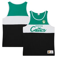 Men's Mitchell & Ness Black Boston Celtics Special Script Tank Top