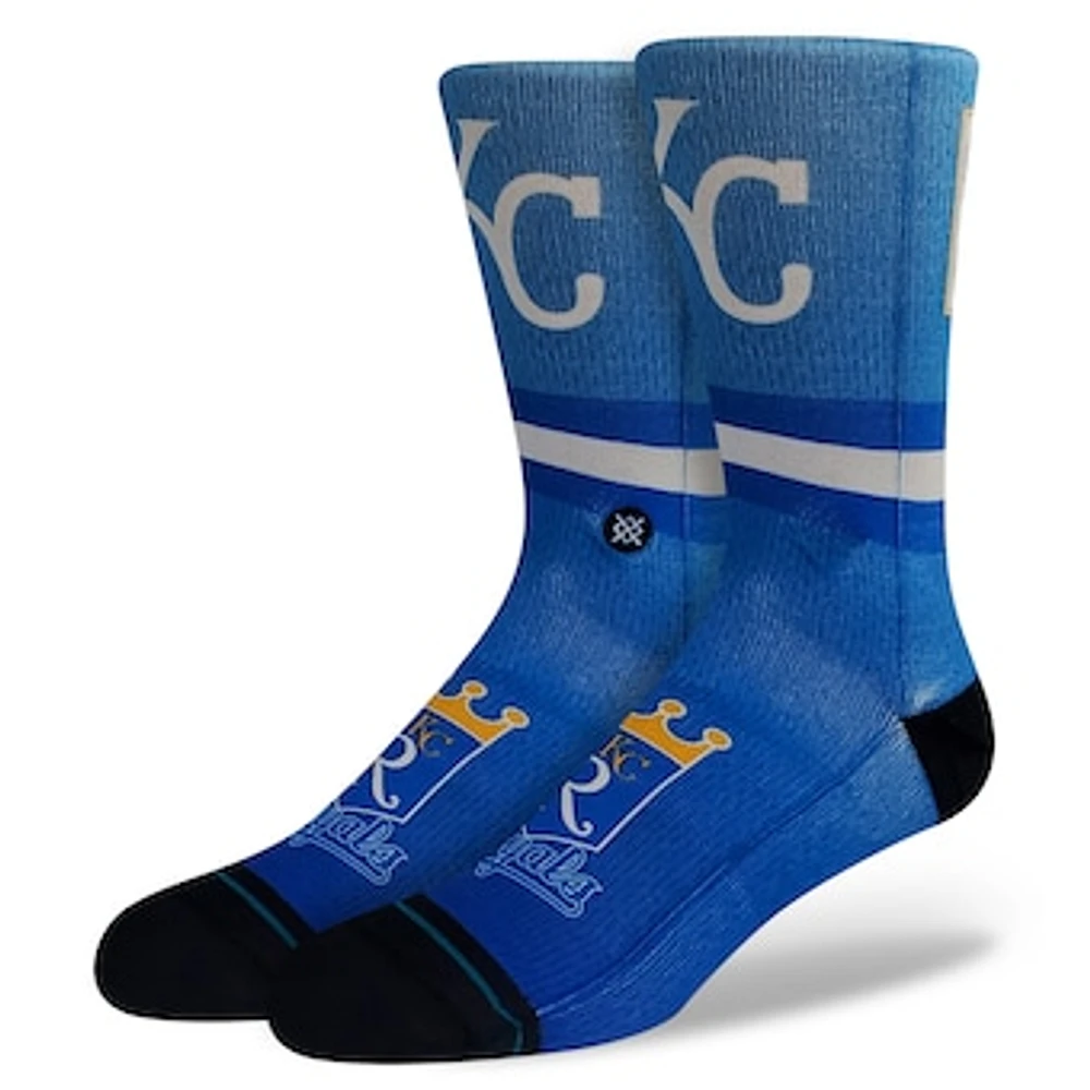 Men's Stance Kansas City Royals Cooperstown Collection Crew Socks