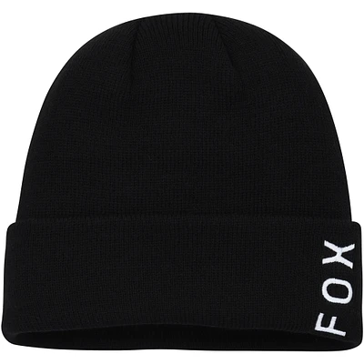 Women's Fox Black Wordmark Cuffed Knit Hat