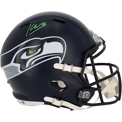 Kenneth Walker III Seattle Seahawks Autographed Riddell Speed Replica Helmet