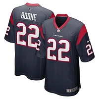 Men's Nike Mike Boone Navy Houston Texans Game Player Jersey