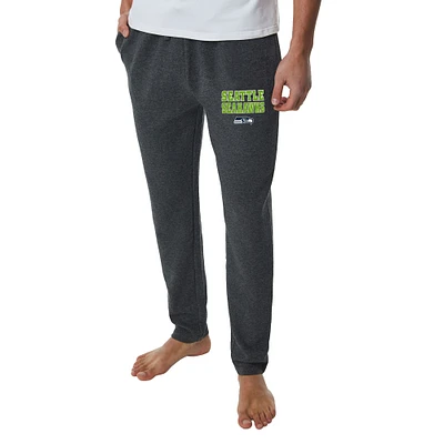 Men's Concepts Sport  Charcoal Seattle Seahawks Resonance Tapered Lounge Pants