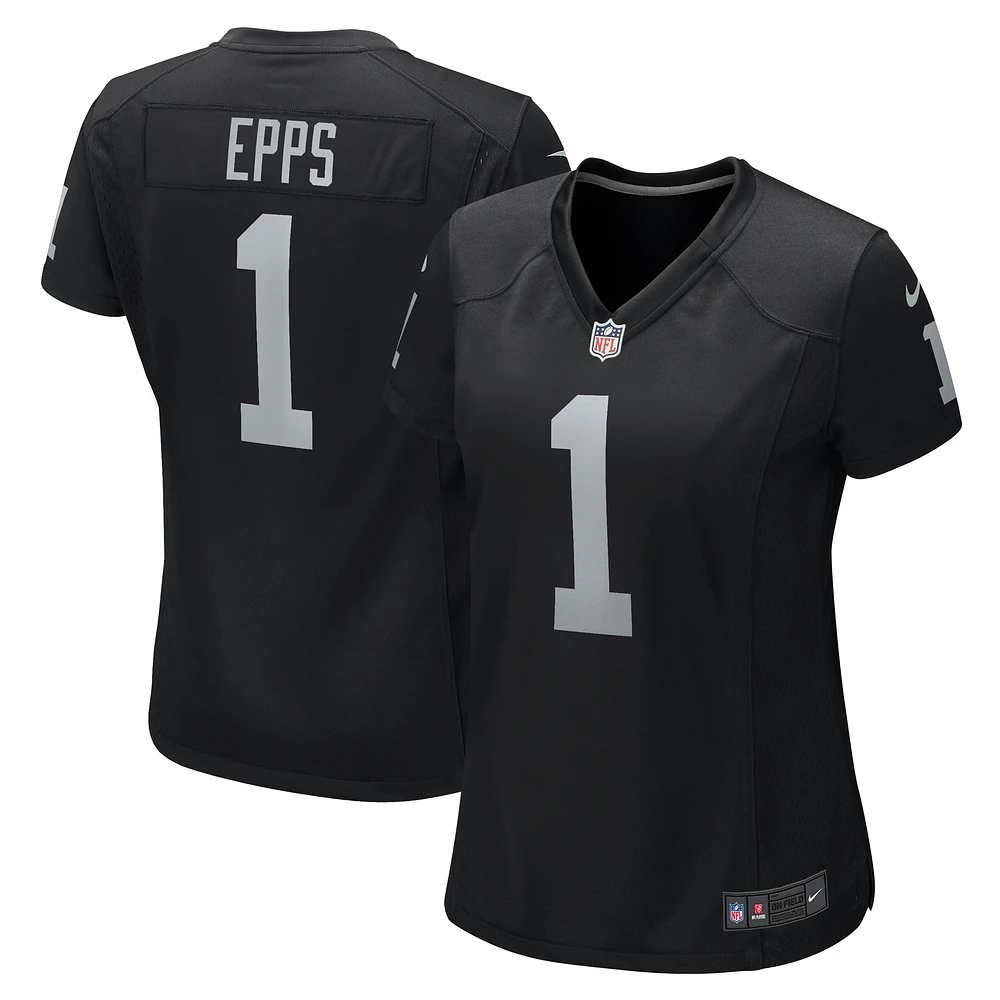 Women's Nike Marcus Epps Black Las Vegas Raiders Game Player Jersey