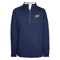 Youth Garb  Blue Bucknell Bison Matthew Quarter-Zip Top