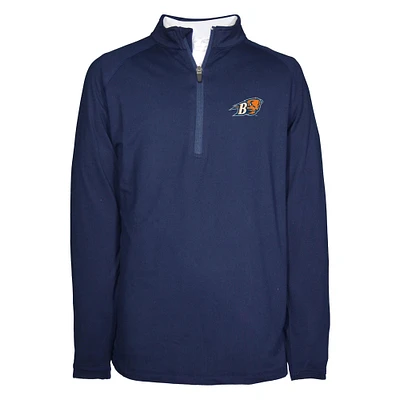 Youth Garb  Blue Bucknell Bison Matthew Quarter-Zip Top