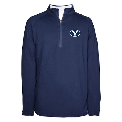 Youth Garb  Navy BYU Cougars Matthew Quarter-Zip Top