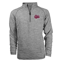 Youth Garb  Gray Montana Grizzlies Matthew Quarter-Zip Top