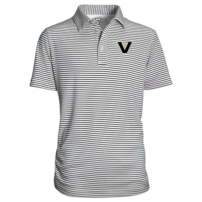 Youth Garb  Charcoal Vanderbilt Commodores Carson Polo