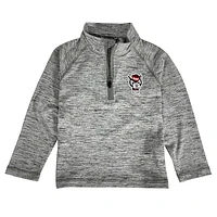Toddler Garb  Gray NC State Wolfpack Matthew Quarter-Zip Pullover Top