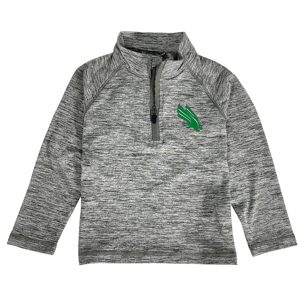 Toddler Garb Gray North Texas Mean Green Matthew Quarter-Zip Pullover Top