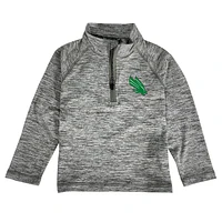 Toddler Garb  Gray North Texas Mean Green Matthew Quarter-Zip Pullover Top