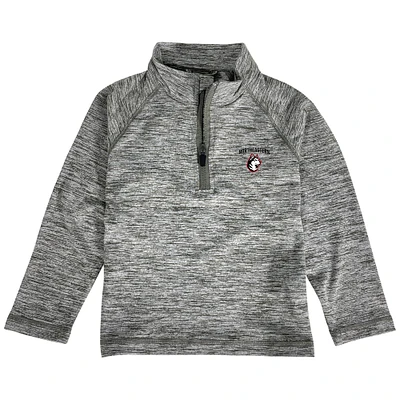 Toddler Garb  Gray Northeastern Huskies Matthew Quarter-Zip Pullover Top