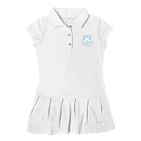Girls Toddler Garb Columbia University Caroline Cap Sleeve Polo Dress