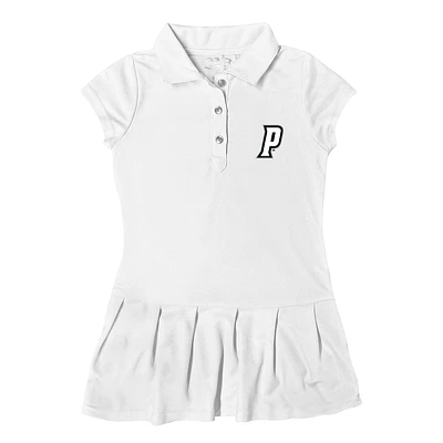 Girls Toddler Garb  White Providence Friars Caroline Cap Sleeve Polo Dress