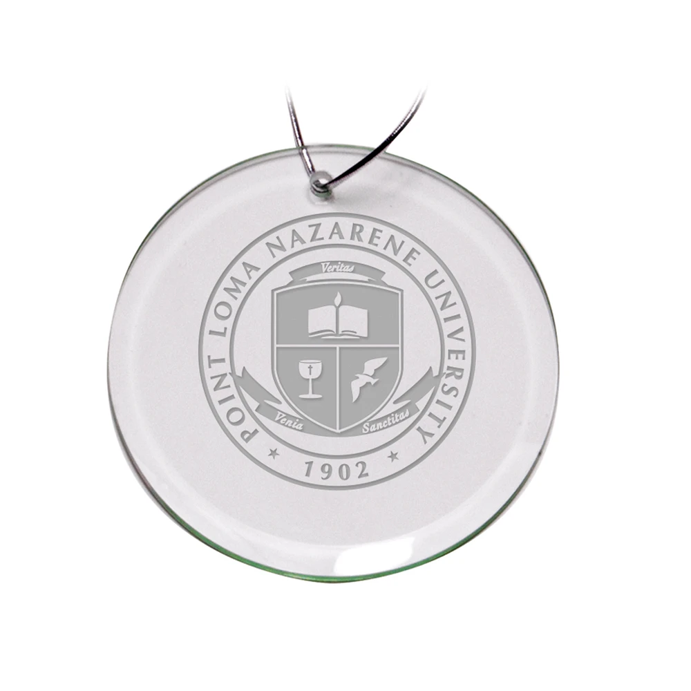 Point Loma Sea Lions 3'' Glass Round Ornament