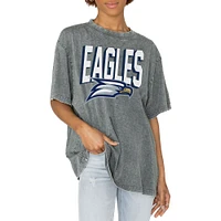 Women's Gameday Couture Gray Georgia Southern Eagles Solid Defense Oversized T-Shirt