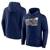 Men's Fanatics Navy Notre Dame Fighting Irish Play Like A Champion Today Pullover Hoodie