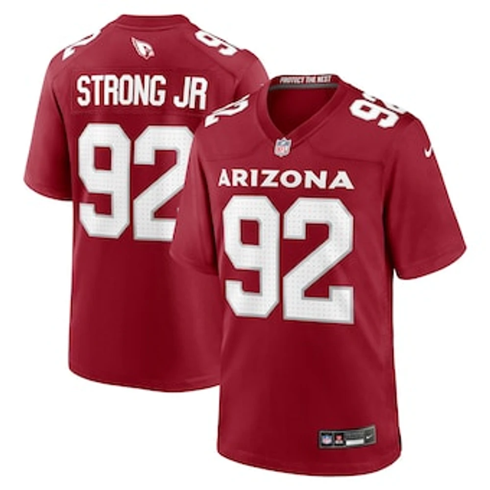 Men's Nike Kevin Strong Cardinal Arizona Cardinals Game Player Jersey