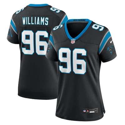 Women's Nike DeShawn Williams Black Carolina Panthers Game Player Jersey