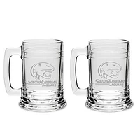 South Alabama Jaguars 15oz. Two-Piece Colonial Tankard Set