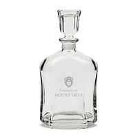 Mount Olive Trojans 23.75oz. Crystal Whisky Decanter