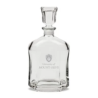 Mount Olive Trojans 23.75oz. Crystal Whisky Decanter