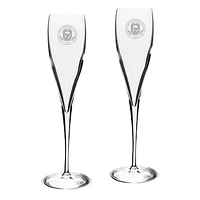 Point Loma Sea Lions 6oz. Two-Piece Luigi Bormioli Toasting Glass Set