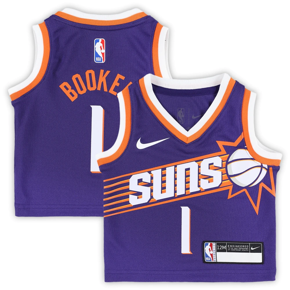 Infant Nike Devin Booker Purple Phoenix Suns Swingman Player Jersey - Icon Edition