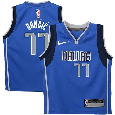 Toddler Nike Luka Dončić Blue Dallas Mavericks Swingman Player Jersey - Icon Edition