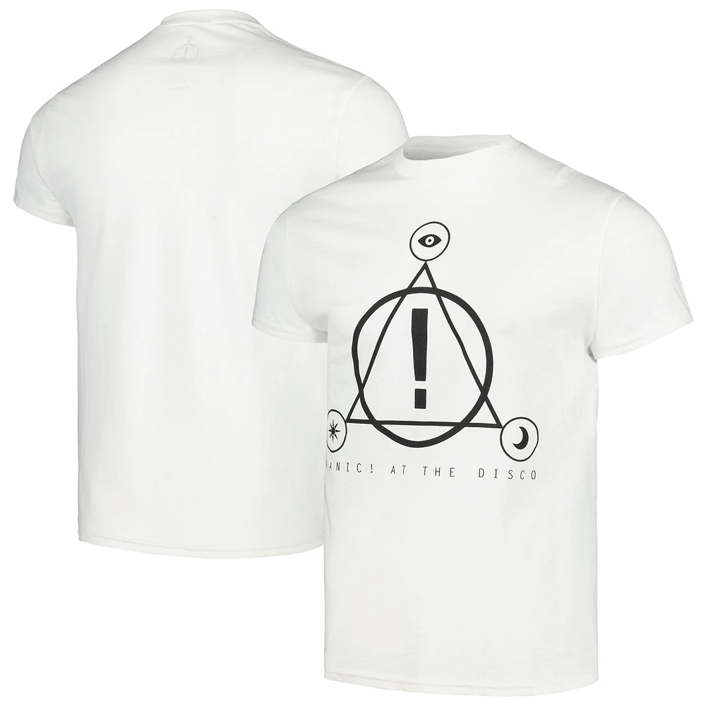 Men's White Panic! at the Disco T-Shirt