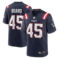 Men's Nike Chris Board Navy New England Patriots Game Player Jersey