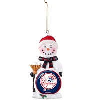 New York Yankees Snowman Ornament