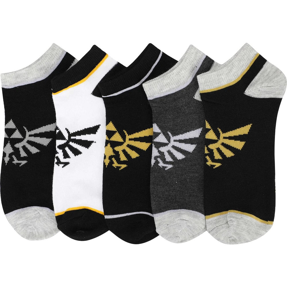 Women's The Legend Of Zelda Five-Pair Ankle Sock Set