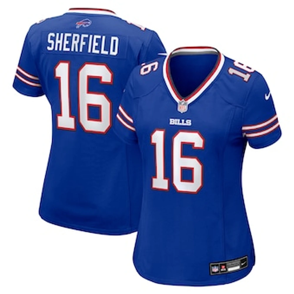 Women's Nike Trent Sherfield Royal Buffalo Bills Game Player Jersey