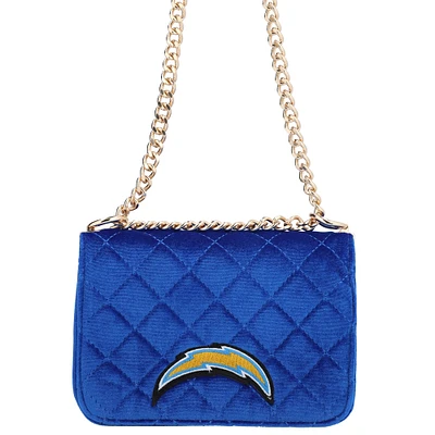 Cuce Los Angeles Chargers Velvet Crossbody Purse