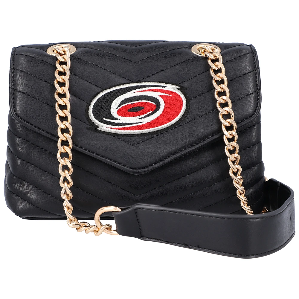 Cuce Carolina Hurricanes Quilted Crossbody Purse