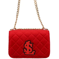 Cuce St. Louis Cardinals Velvet Crossbody Purse