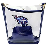 Cuce Tennessee Titans Rhinestone Clear Purse