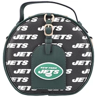 Cuce  New York Jets Repeat Logo Round Bag