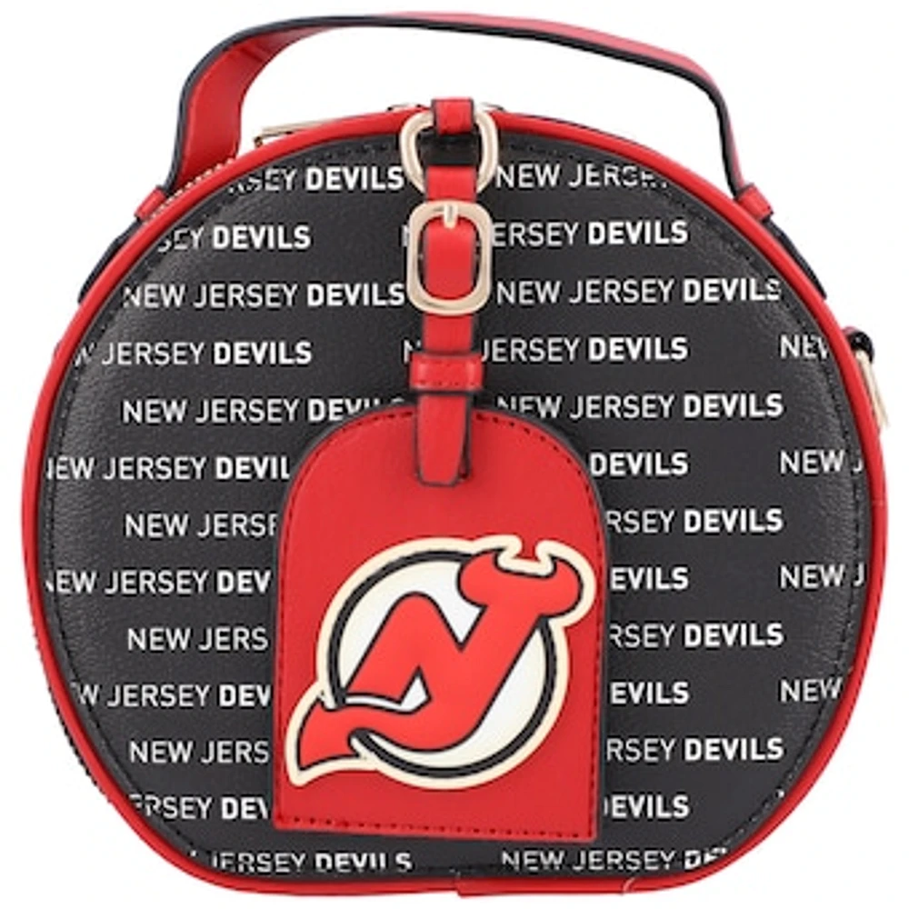 Cuce  New Jersey Devils Repeat Logo Round Bag