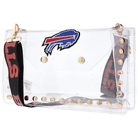 Cuce Buffalo Bills Crystal Clear Envelope Crossbody Bag