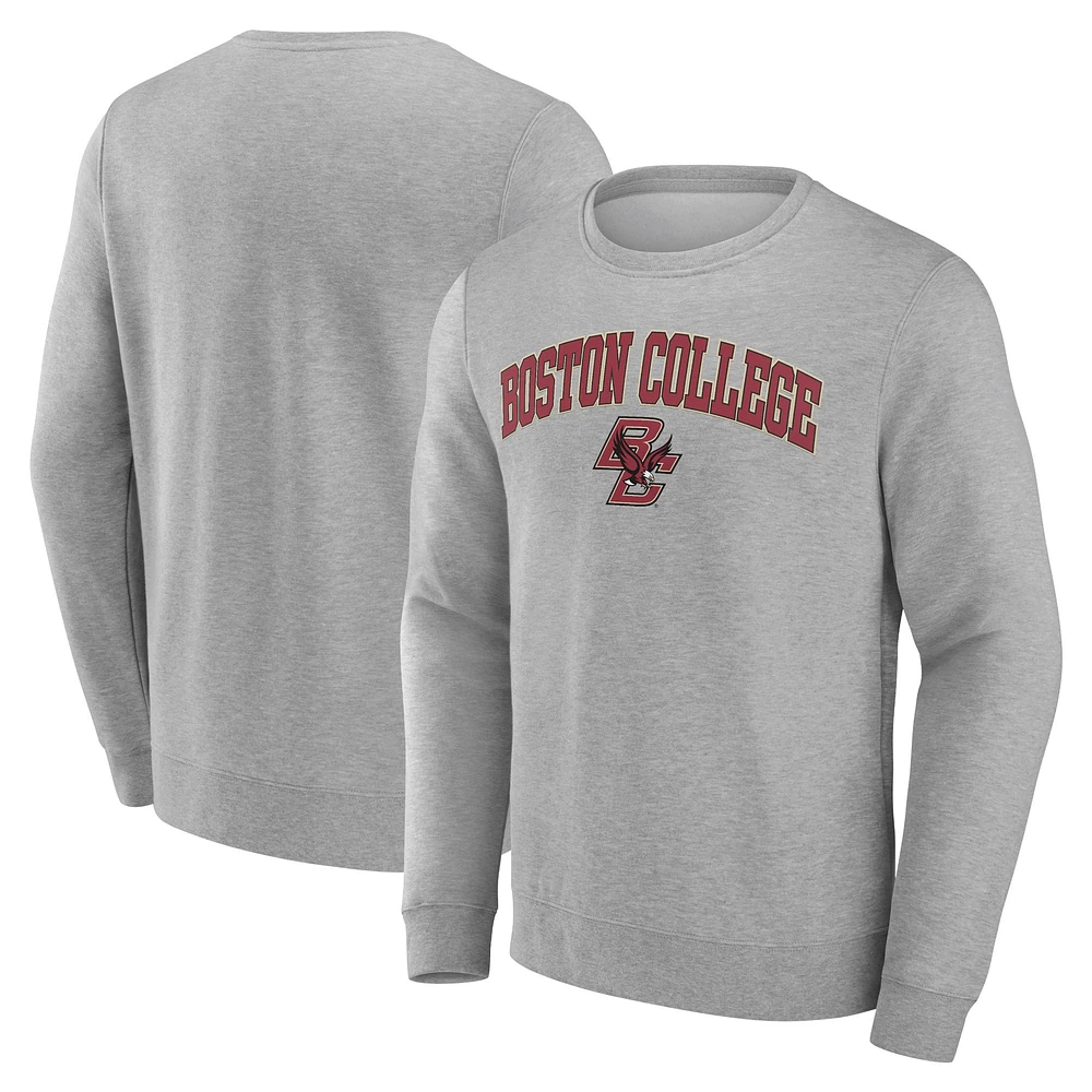 Men's Gray Boston College Eagles Campus Sweatshirt