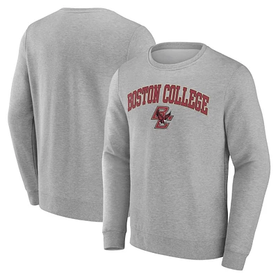 Men's Gray Boston College Eagles Campus Sweatshirt
